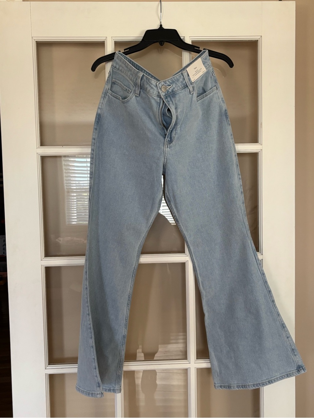 Hollister Light Blue Wide-Leg Jeans